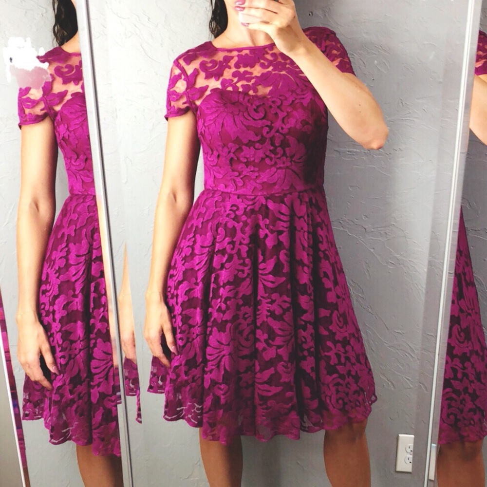 Ted Baker Caree floral lace dress - Picture 6 of 8